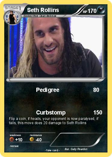 Pokemon Seth Rollins