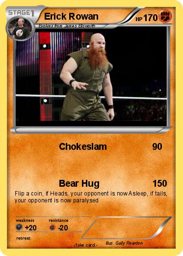 Pokemon Erick Rowan