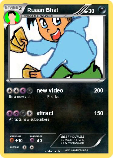 Pokemon Ruaan Bhat