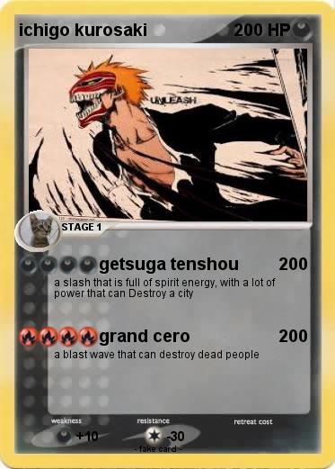 Pokemon ichigo kurosaki
