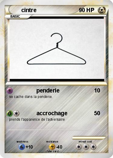 Pokemon cintre