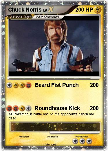 Pokemon Chuck Norris