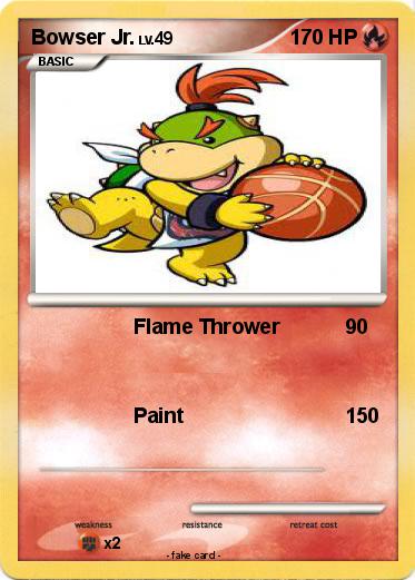 Pokemon Bowser Jr.