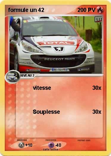 Pokemon formule un 42