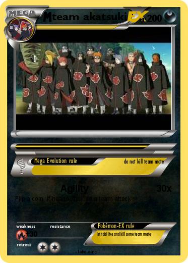 Pokemon team akatsuki