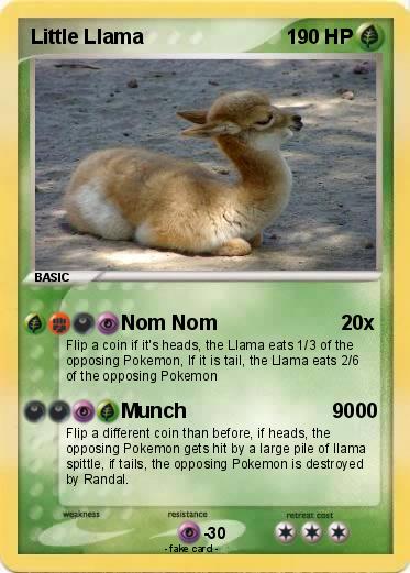 Pokemon Little Llama
