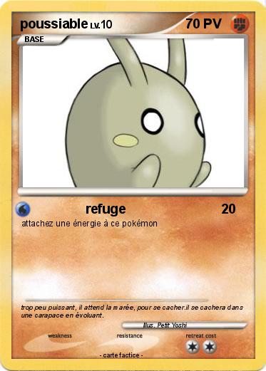 Pokemon poussiable