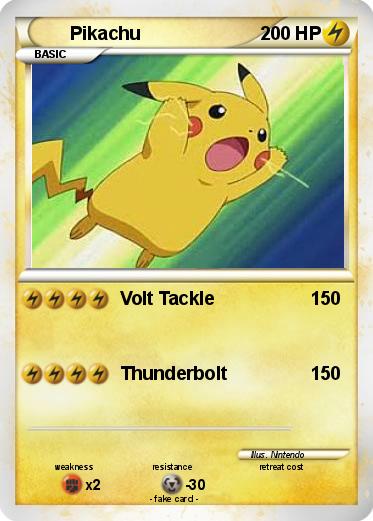 Pokemon Pikachu