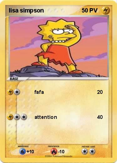 Pokemon lisa simpson