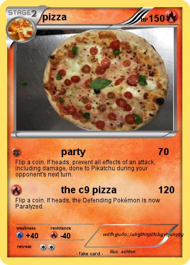 Pokemon pizza