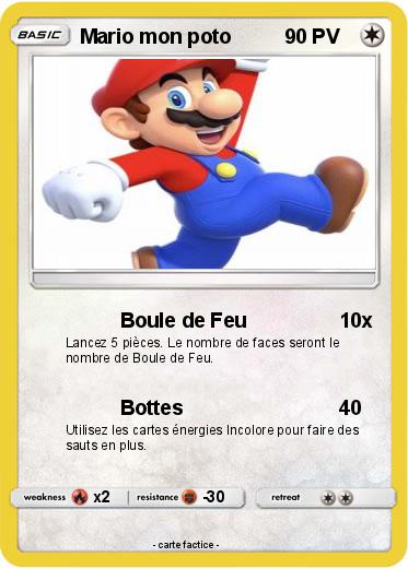 Pokemon Mario mon poto