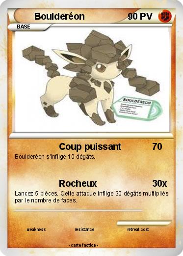 Pokemon Boulderéon