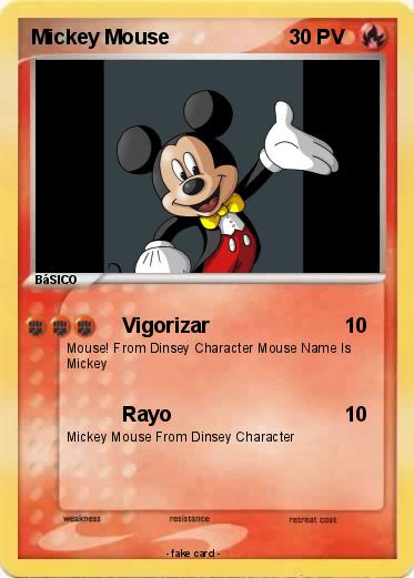 Pokemon Mickey Mouse
