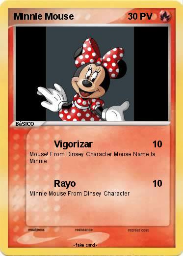 Pokemon Minnie Mouse