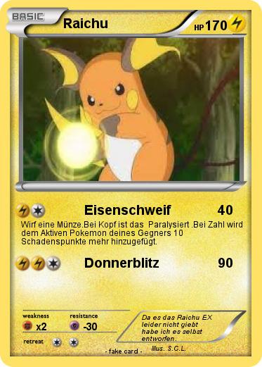 Pokemon Raichu