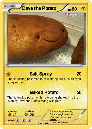 Pokemon Dave the Potato
