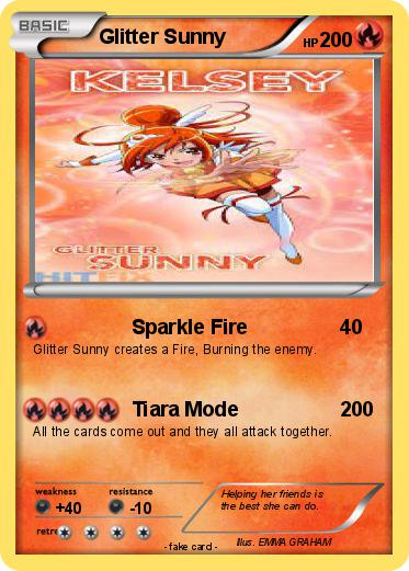 Pokemon Glitter Sunny