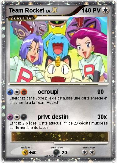 Pokemon Team Rocket