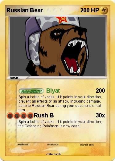 Pokemon Russian Bear