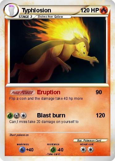 Pokemon Typhlosion