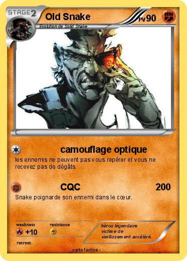 Pokemon Old Snake