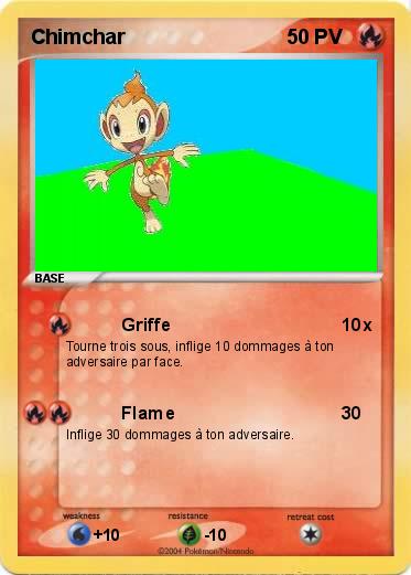 Pokemon Chimchar