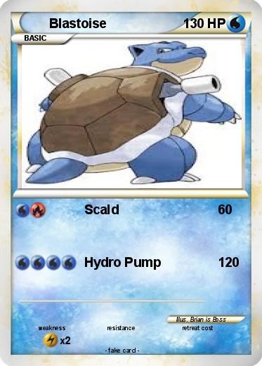 Pokemon Blastoise