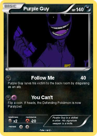 Pokemon Purple Guy