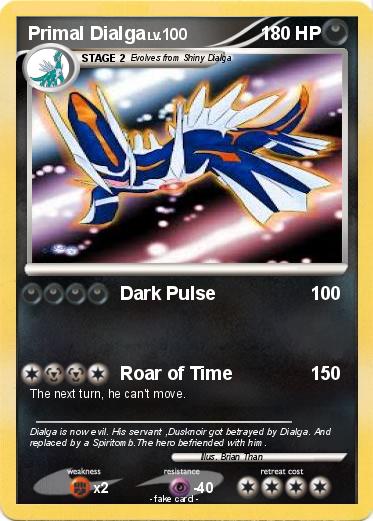 Pokemon Primal Dialga