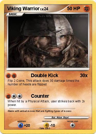 Pokemon Viking Warrior