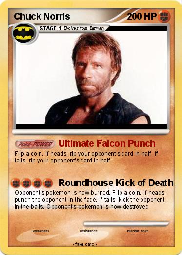 Pokemon Chuck Norris