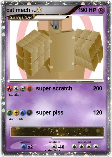 Pokemon cat mech