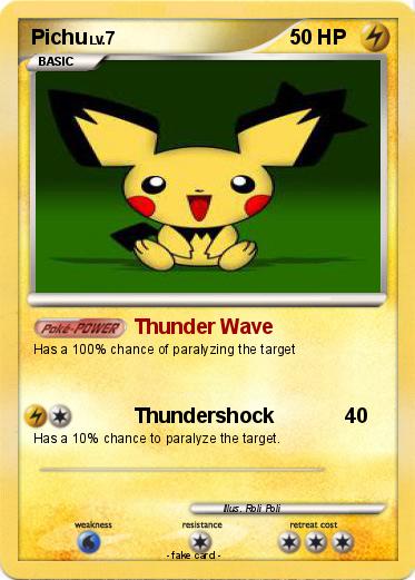 Pokemon Pichu