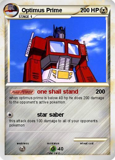 Pokemon Optimus Prime