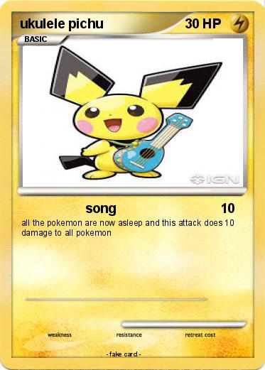 Pokemon ukulele pichu