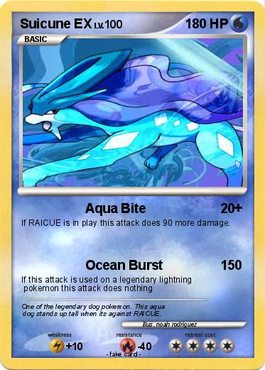 Pokemon Suicune EX