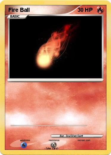 Pokemon Fire Ball