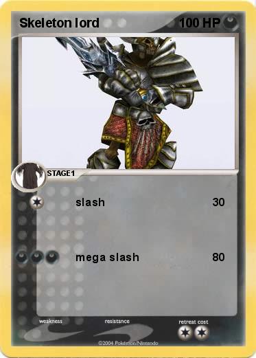 Pokemon Skeleton lord