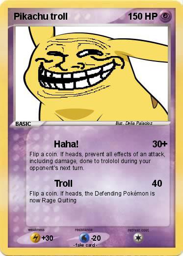 Pokemon Pikachu troll