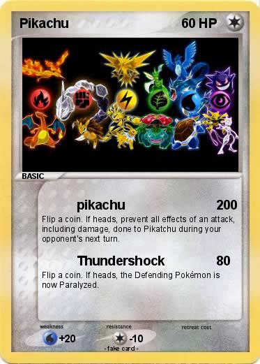 Pokemon Pikachu