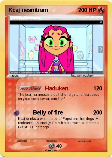 Pokemon Kcaj nesnitram