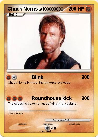 Pokemon Chuck Norris