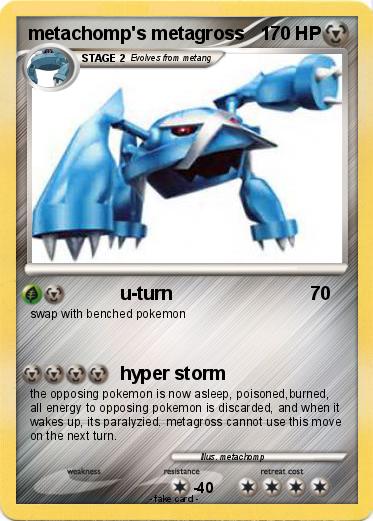 Pokemon metachomp's metagross
