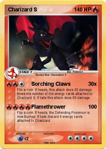 Pokemon Charizard S