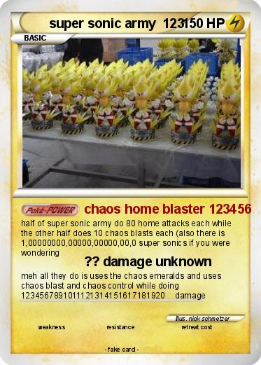 Pokemon super sonic army  123
