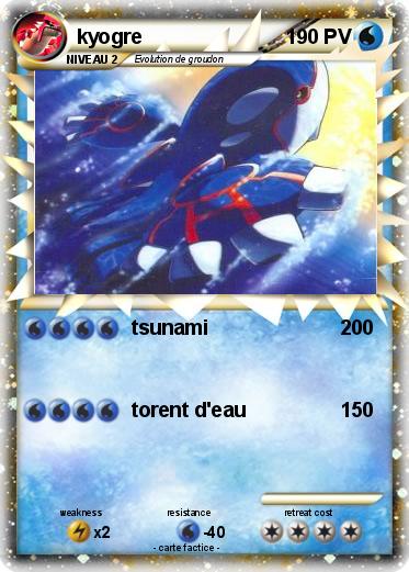 Pokemon kyogre