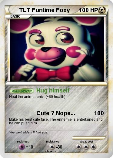 Pokemon TLT Funtime Foxy