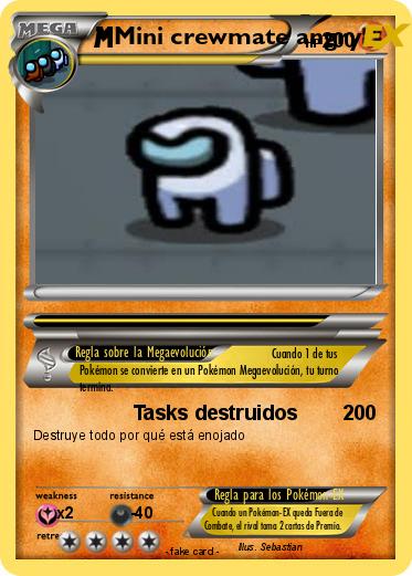 Pokemon Mini crewmate angry