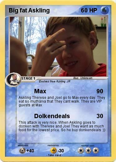 Pokemon Big fat Askling