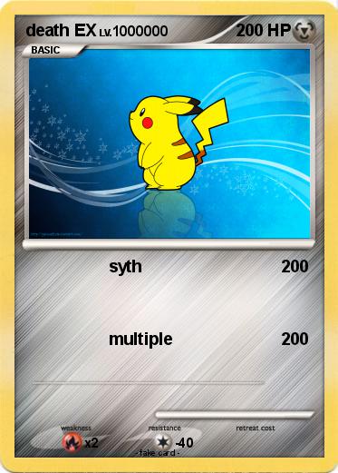 Pokemon death EX